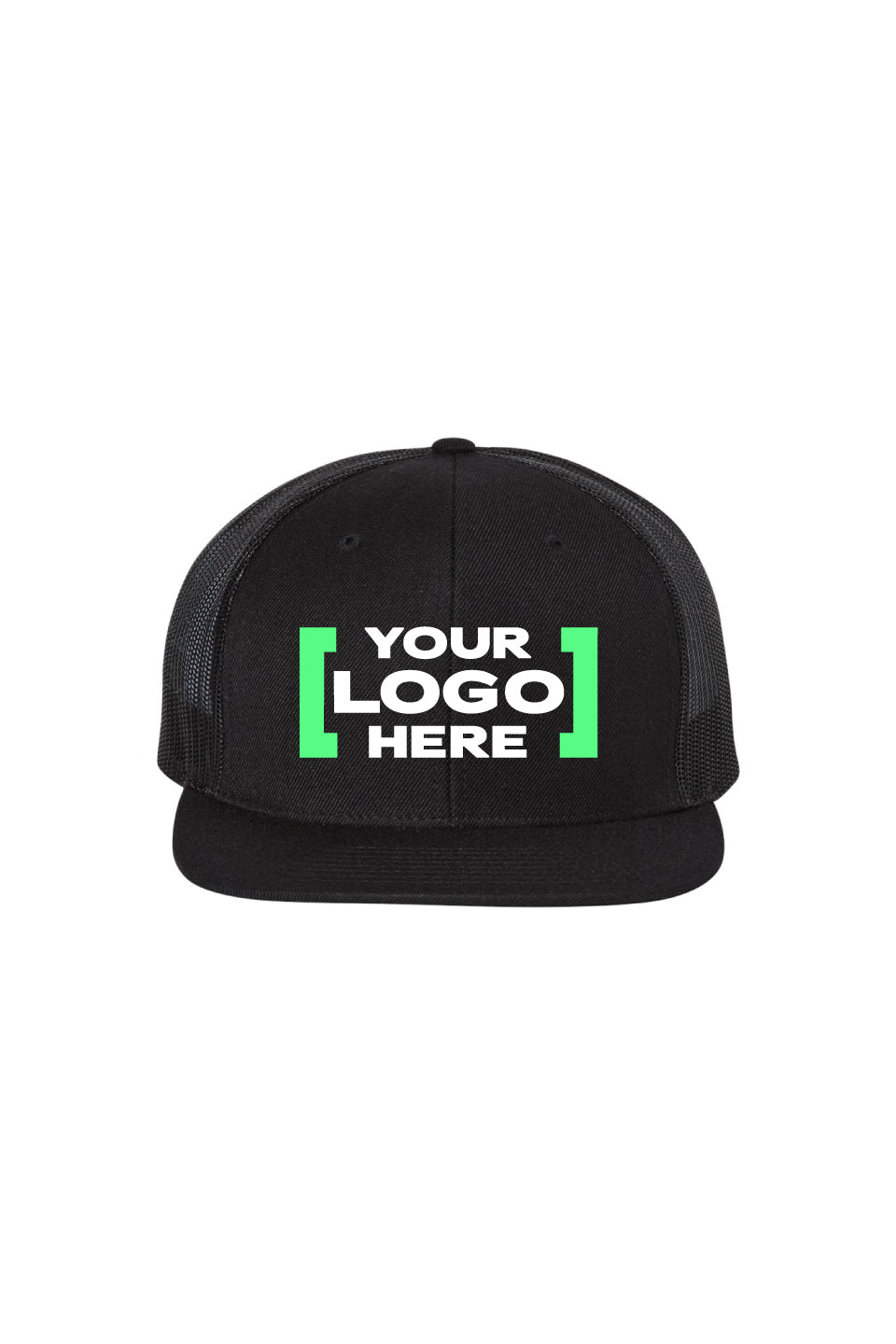 Richardson Acrylic-Wool Blend Flatbill Trucker