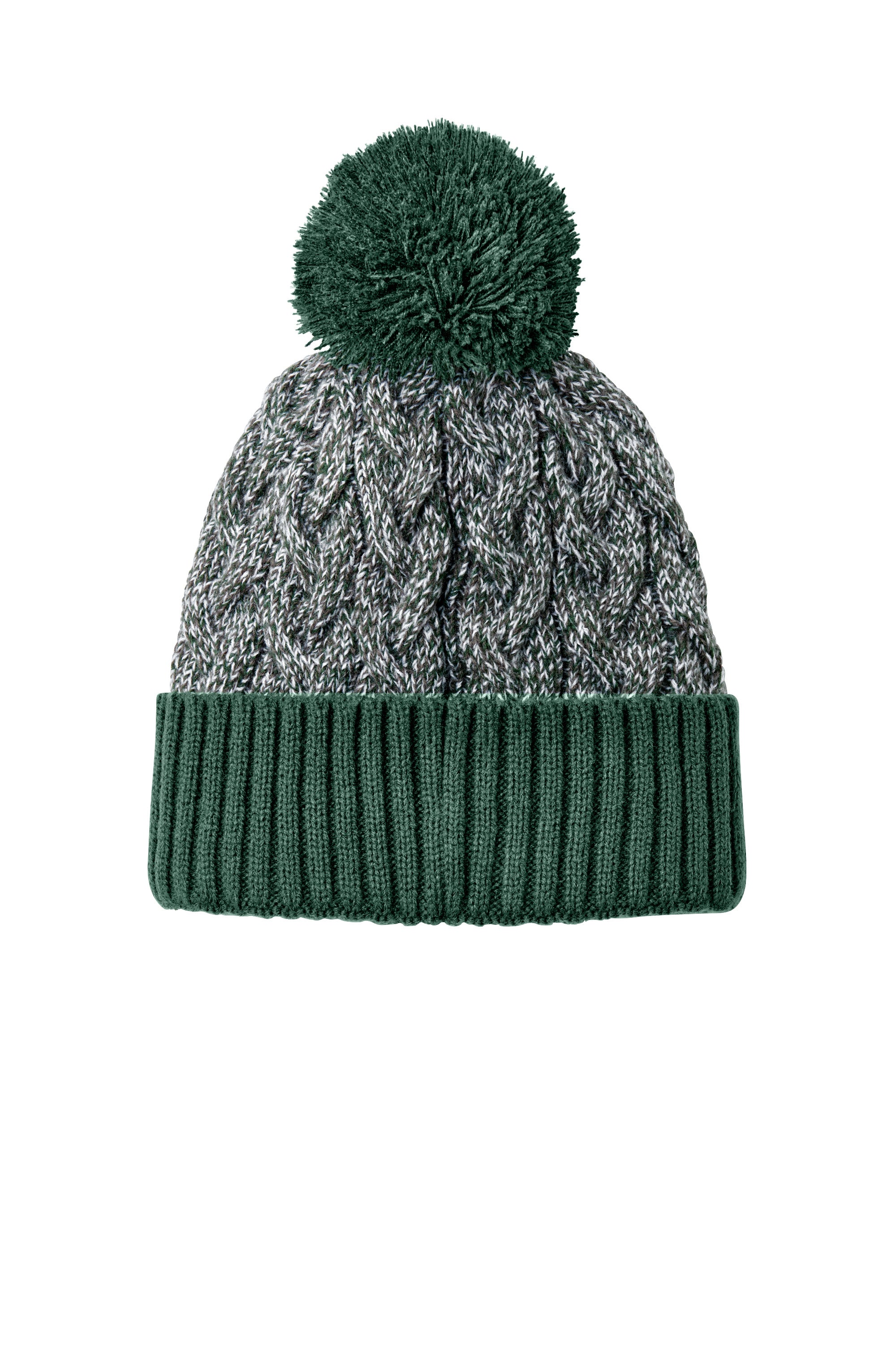 New Era® Marled Knit Pom Beanie