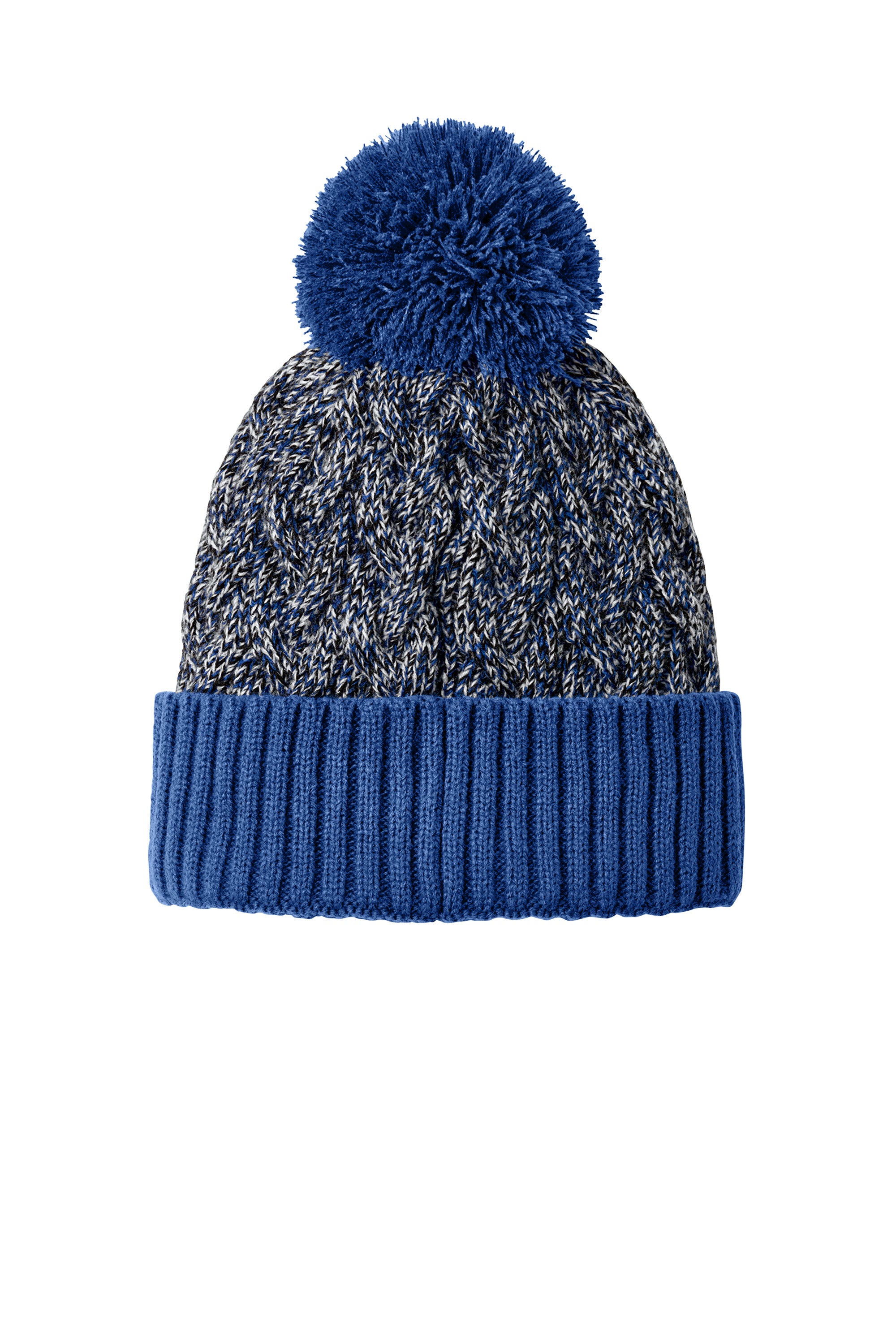 New Era® Marled Knit Pom Beanie