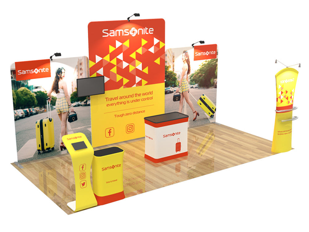 10x20ft Custom Booth L