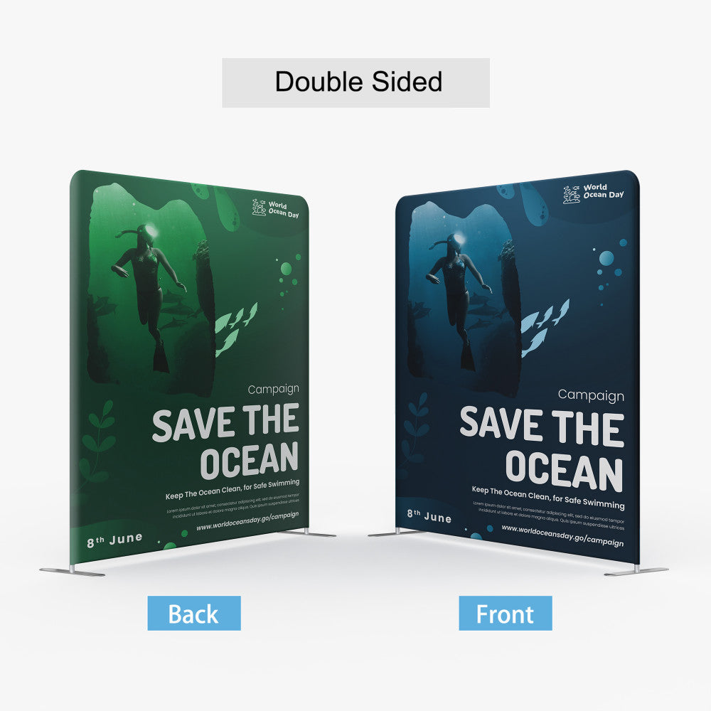 Straight Tension Fabric Displays